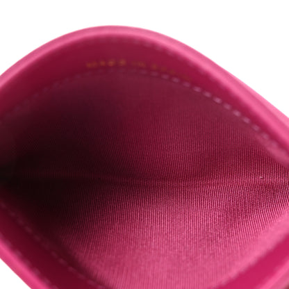 Chanel Goatskin Timeless CC Card Holder Fuchsia 5 of 9