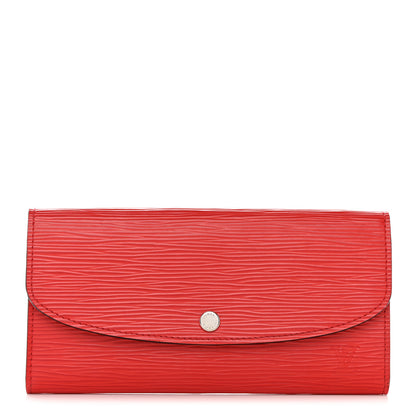 Louis Vuitton Epi Emilie Wallet Coquelicot 1 of 7