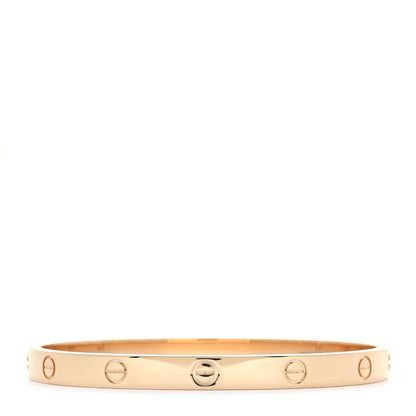 Cartier 18K Yellow Gold LOVE Bracelet 19 3 of 6