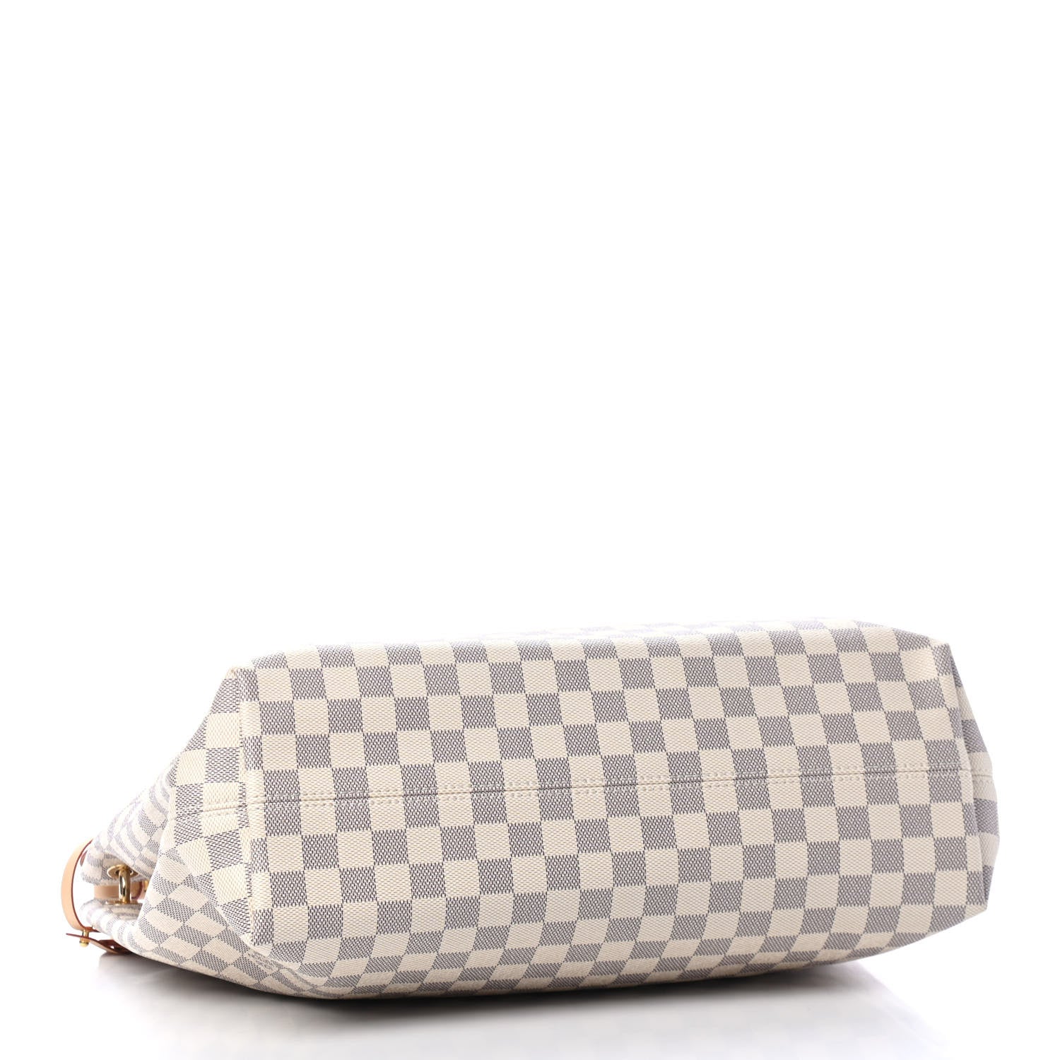 Louis Vuitton Damier Azur Graceful MM Rose Ballerine 3 of 4
