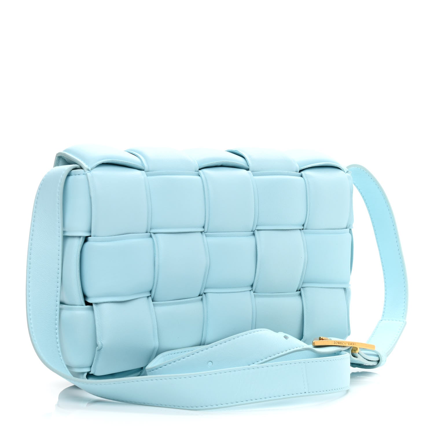Bottega Veneta Nappa Maxi Intreccio Padded Cassette Crossbody Bag Spearmint 3 of 10