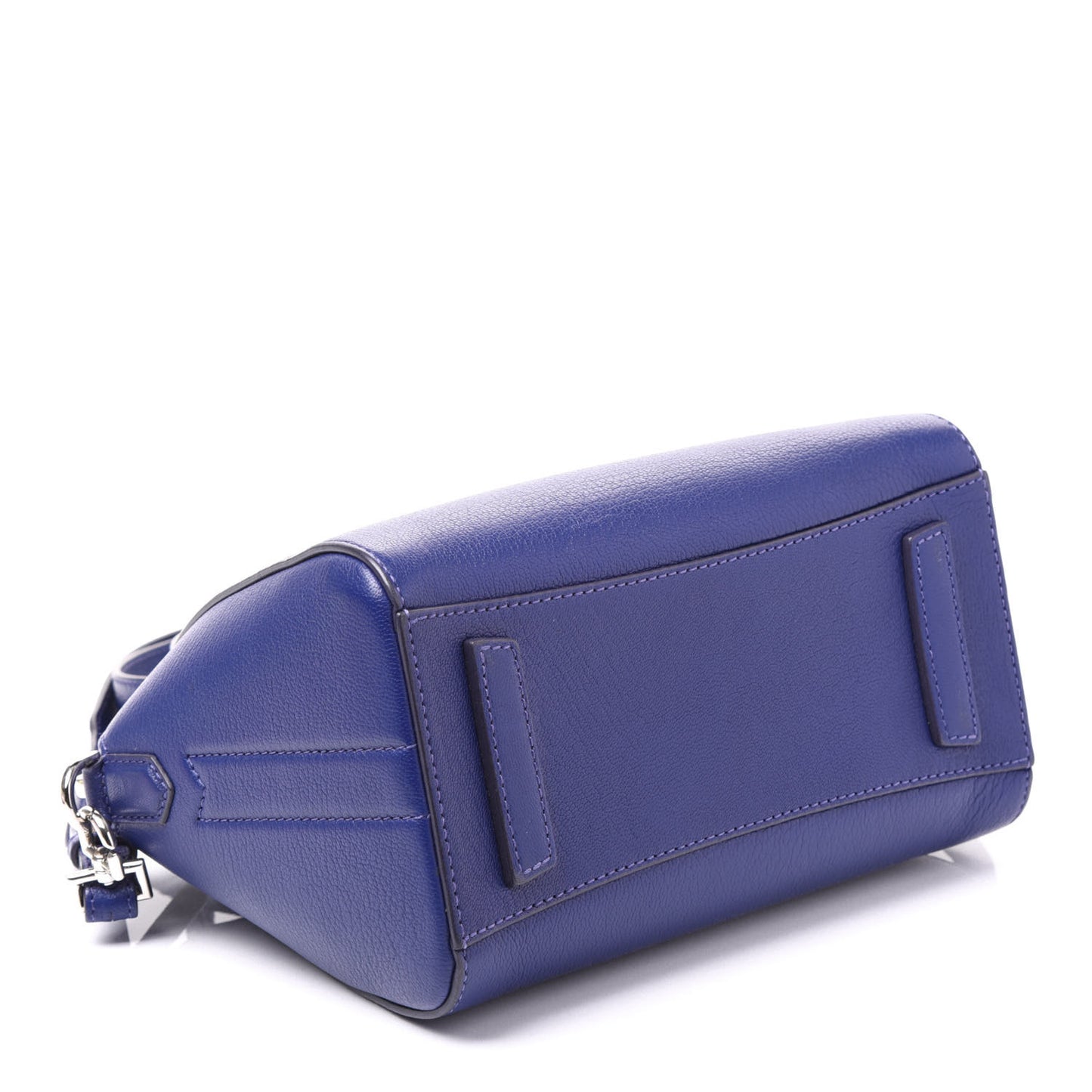 Sugar Goatskin Mini Antigona Blue