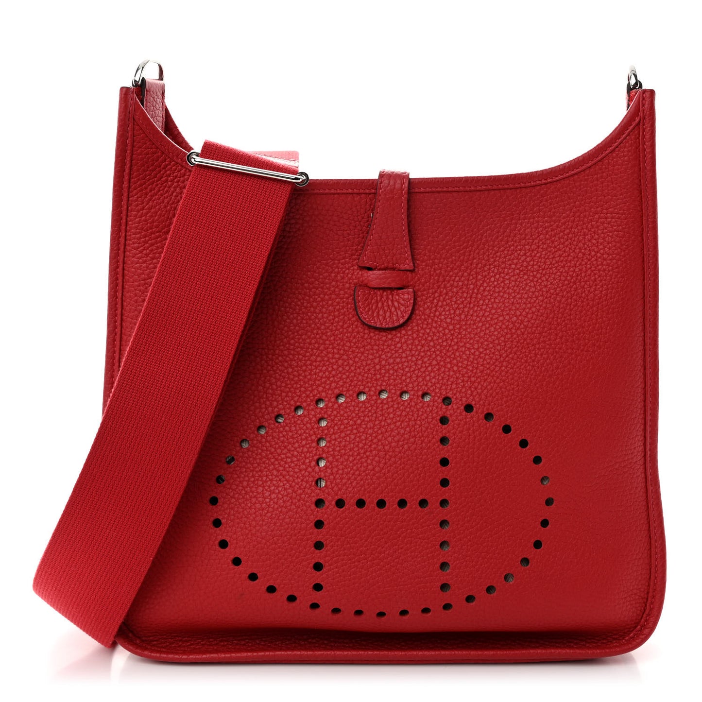 Taurillon Clemence Evelyne III PM Rouge Casaque