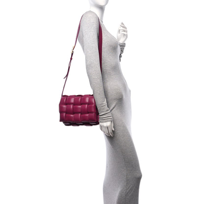 Bottega Veneta Nappa Maxi Intreccio Padded Cassette Crossbody Bag Cinnabar 2 of 13