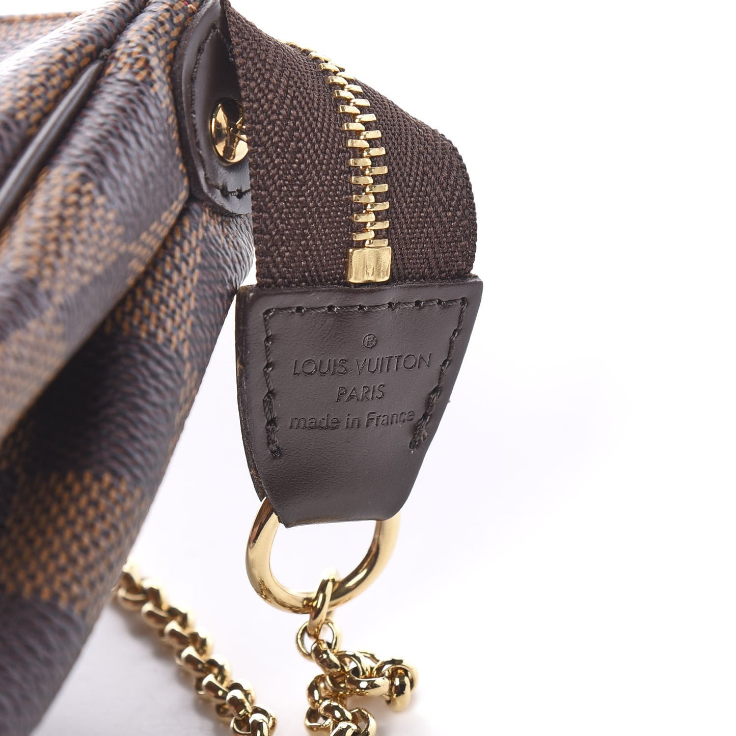 Damier Ebene Eva Clutch