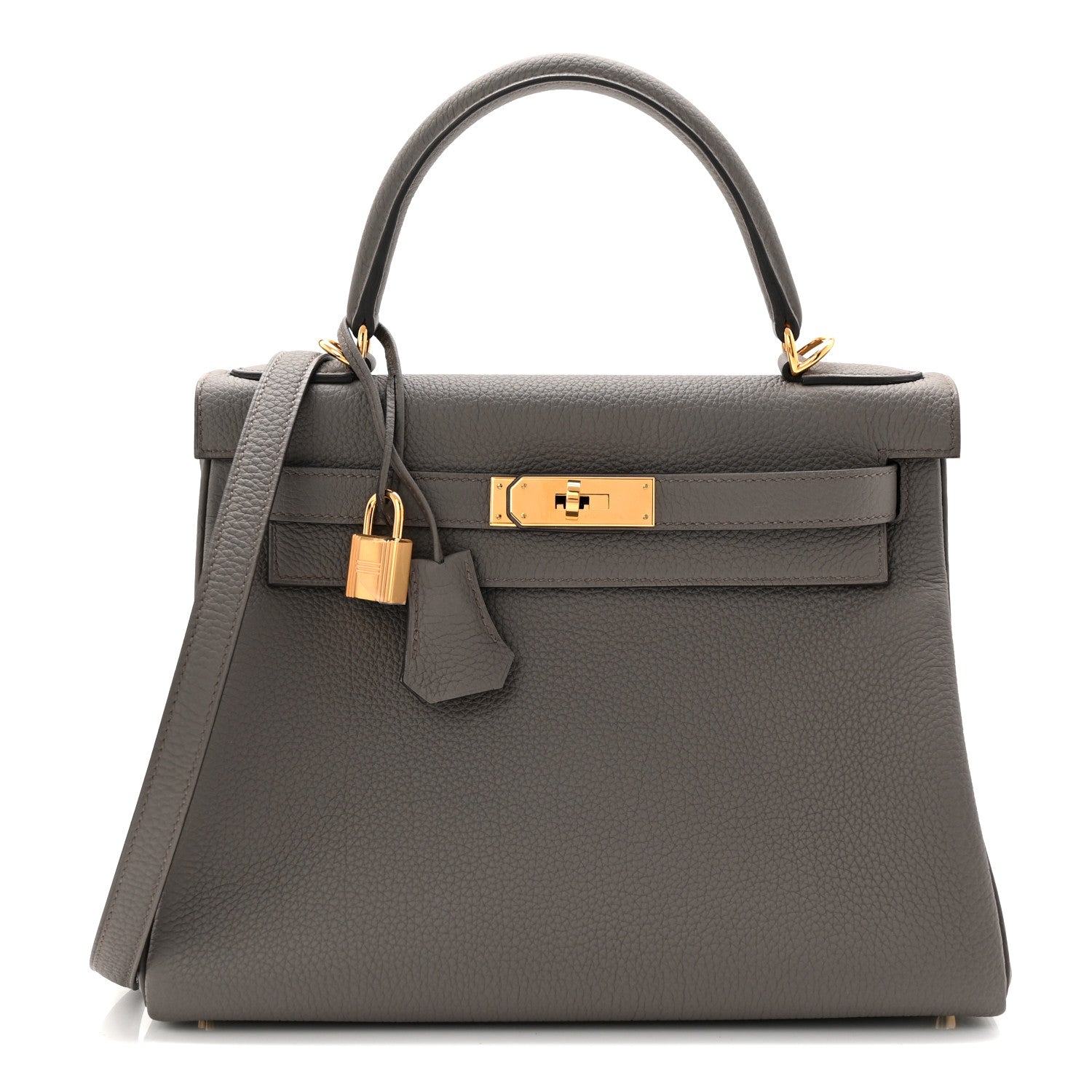 Hermes Togo Kelly Retourne 28 Etain 1 of 10