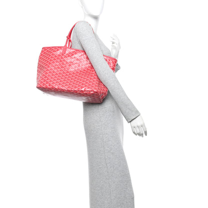 Goyard Goyardine Le Jardin Saint Louis PM Fuchsia 2 of 12