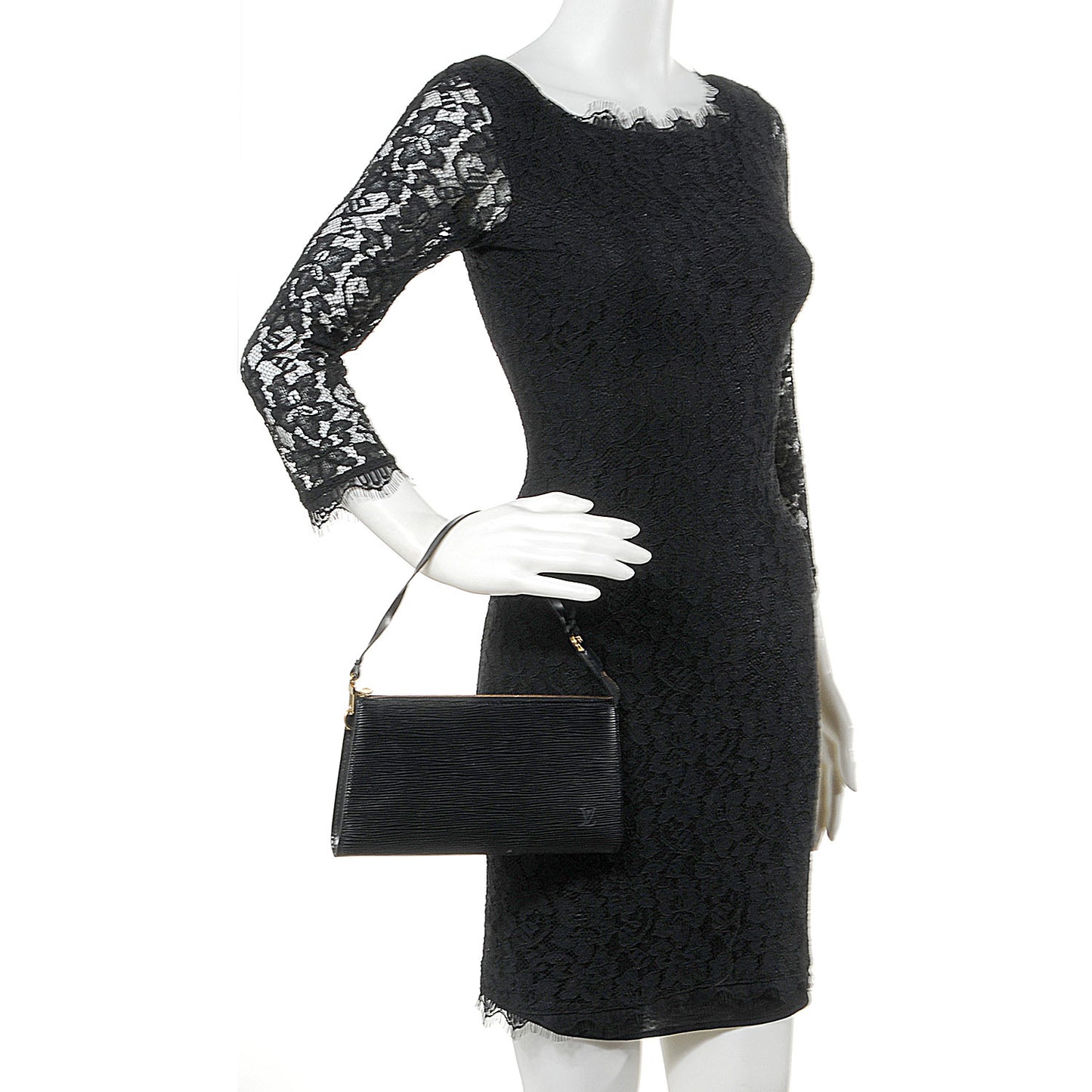Epi Pochette Accessories Black