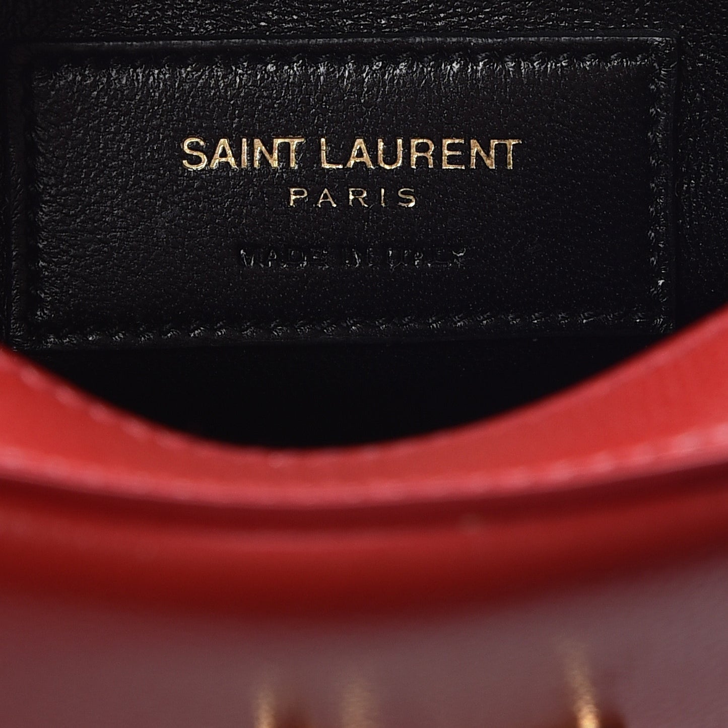 Grain De Poudre Small Classic Monogram Camera Bag New Red