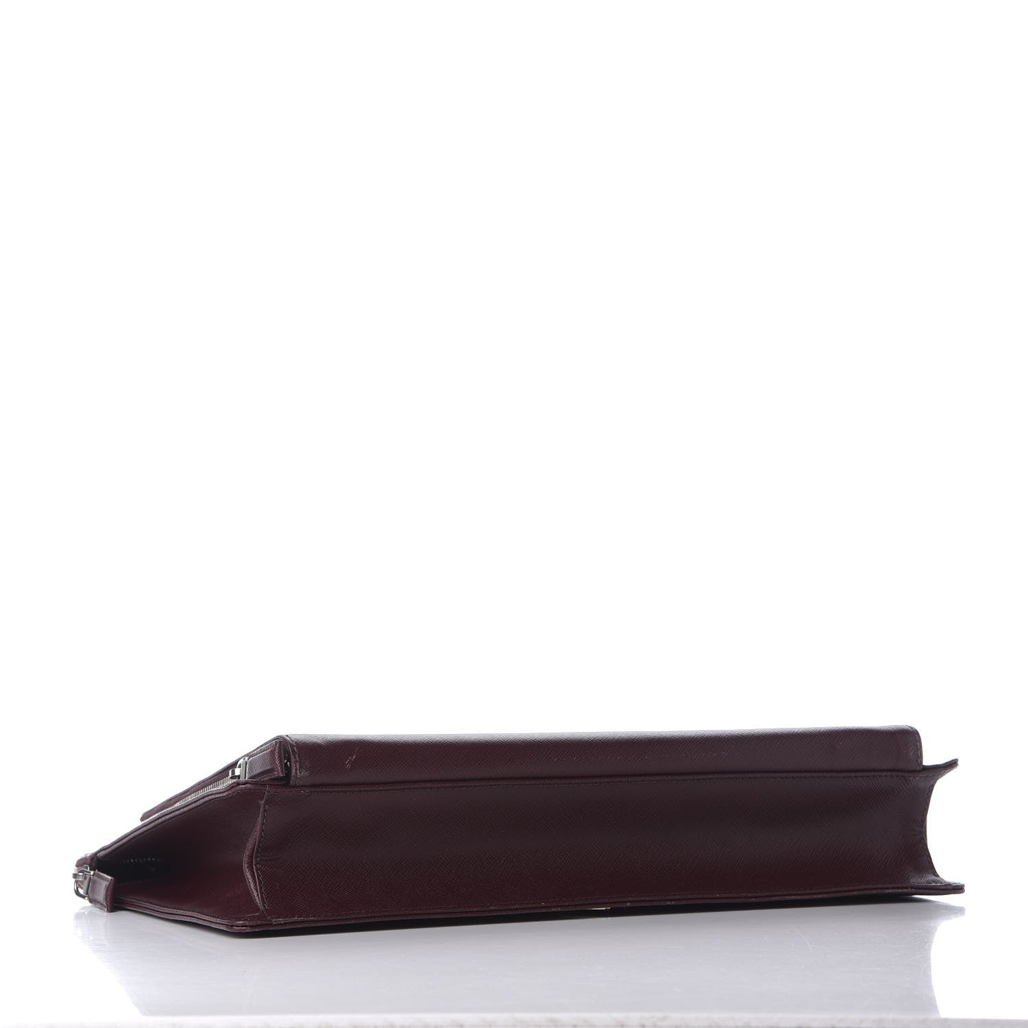 Prada Saffiano Travel Briefcase Granato 3 of 9