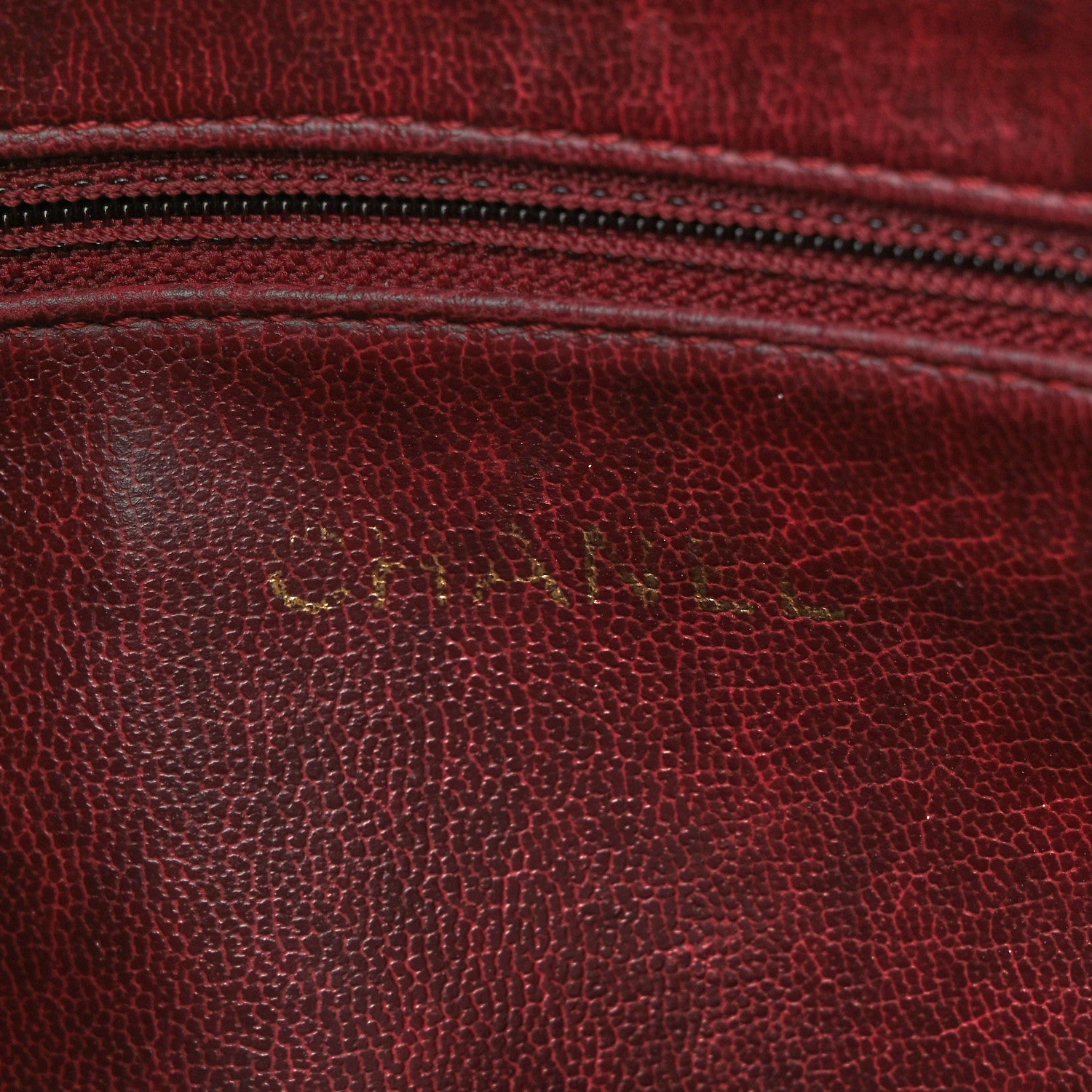 Chanel Calfskin Flap Shoulder Bag Burgundy 8 of 12