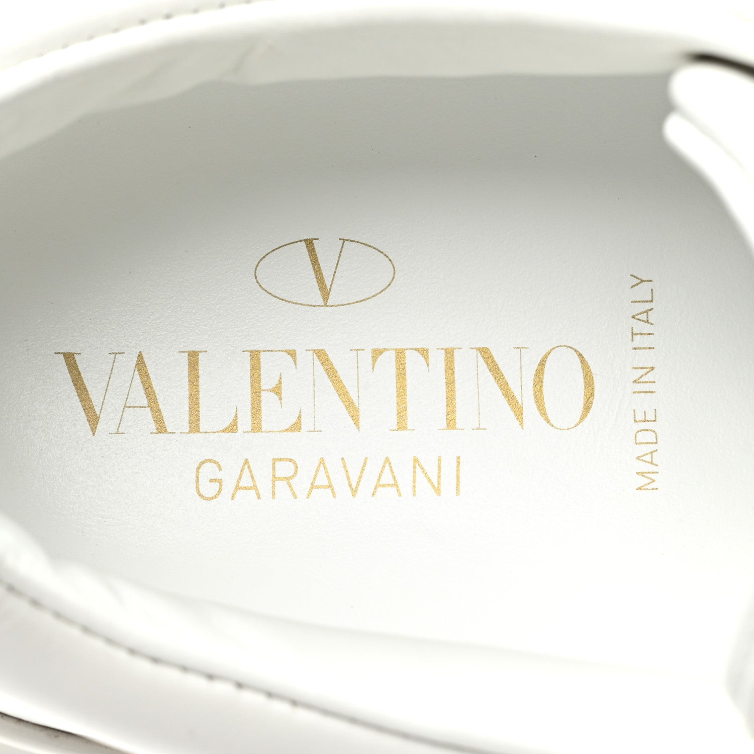 Valentino Garavani Calfskin Mink Fur Sneakers 37 White Rosso Valentino 9 of 11