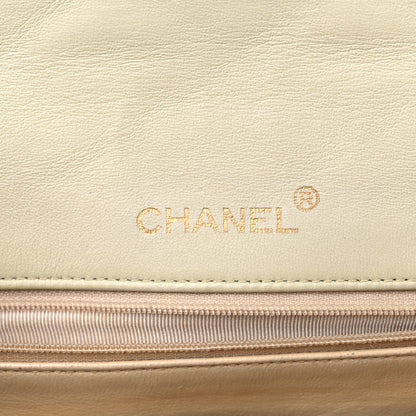 Chanel Lambskin Quilted Small Single Flap Beige 5 of 16
