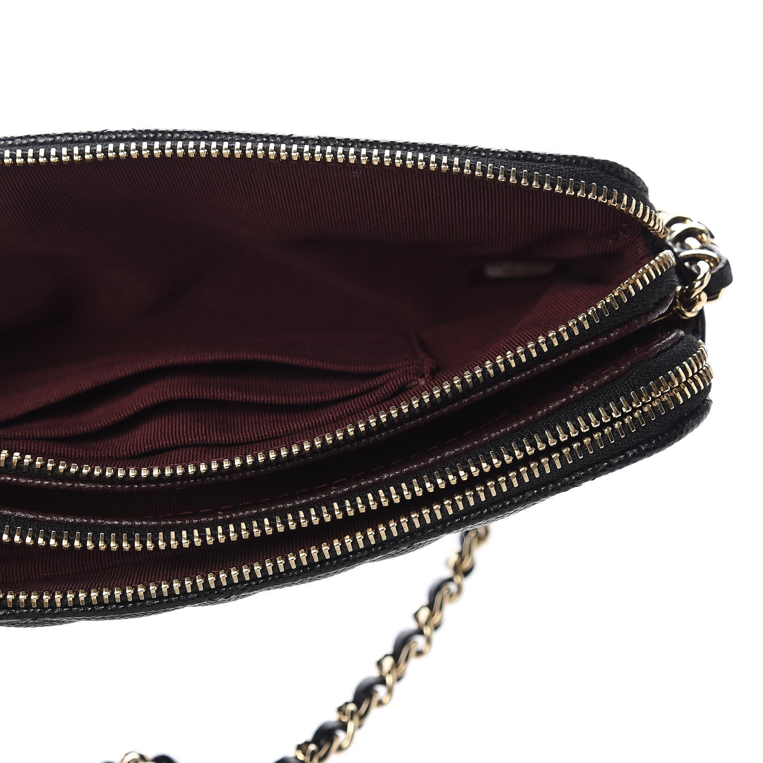 Chanel Caviar Quilted Small Clutch With Chain Black 5 of 13