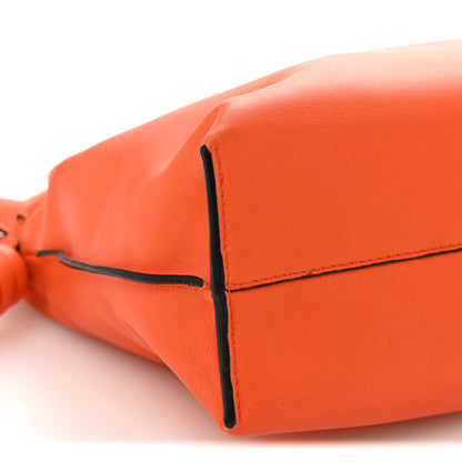 Loewe Nappa Medium Flamenco Knot Bag Orange 9 of 10