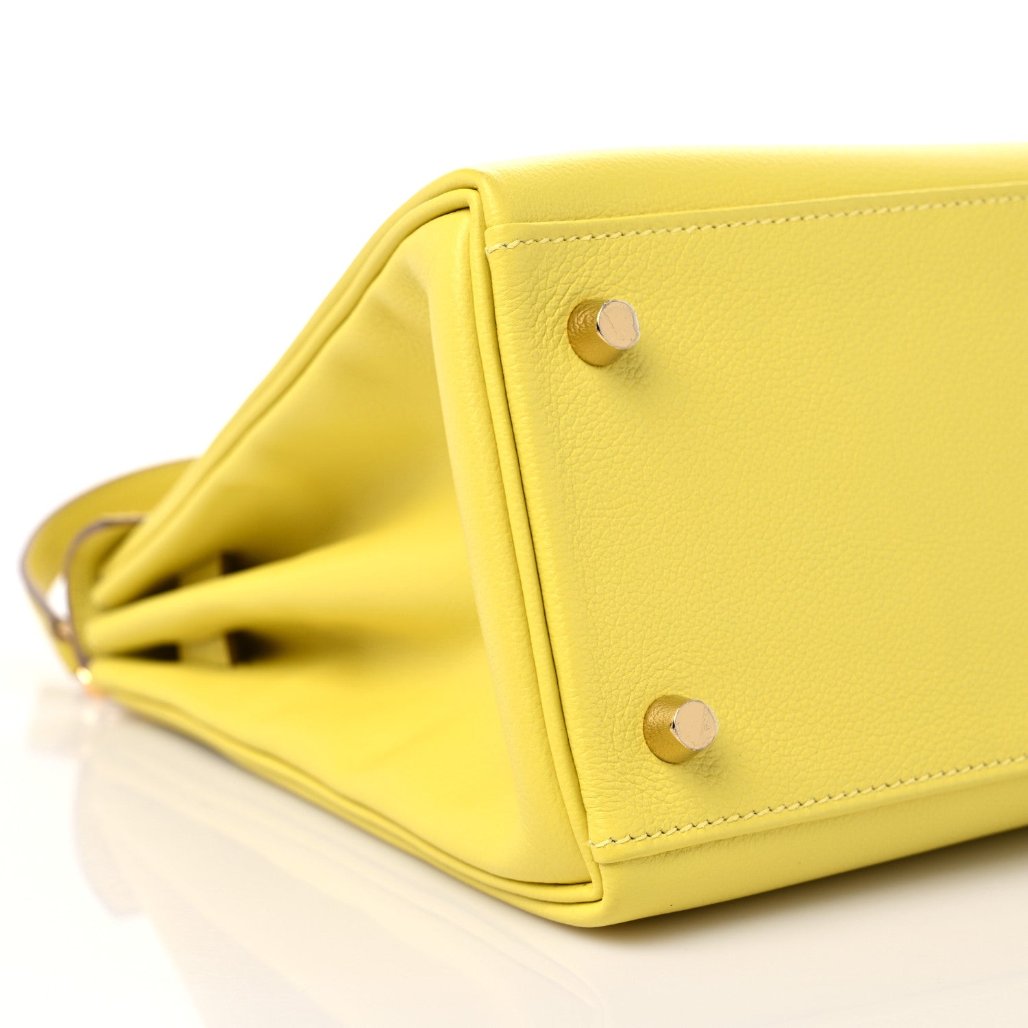 Hermes Evercolor Kelly Retourne 28 Lime 8 of 10