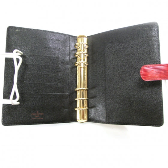 Epi Agenda Medium Ring Organizer Red