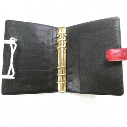 Louis Vuitton Epi Agenda Medium Ring Organizer Red 4 of 7
