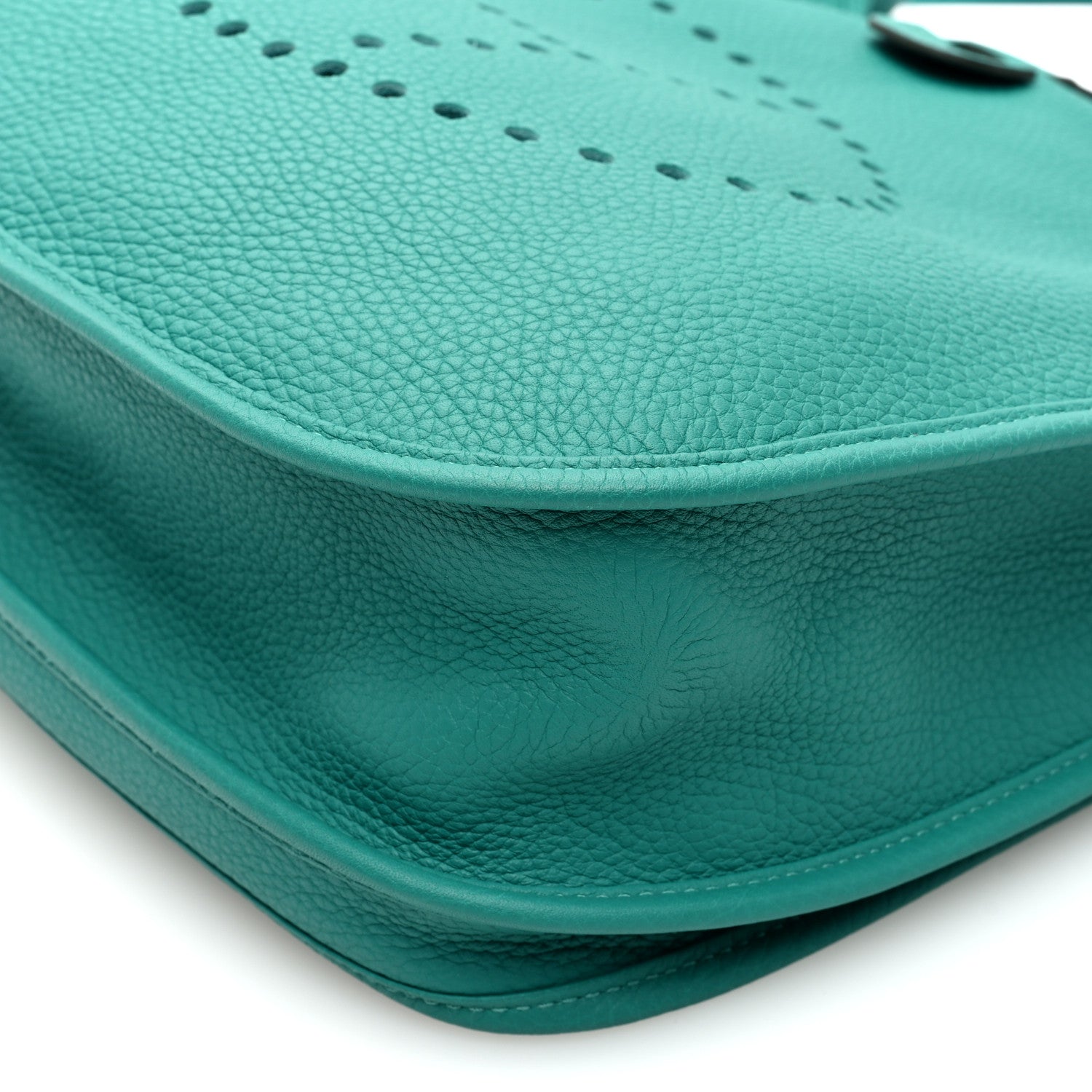 Hermes Taurillon Clemence Evelyne III GM Vert Verone 10 of 10