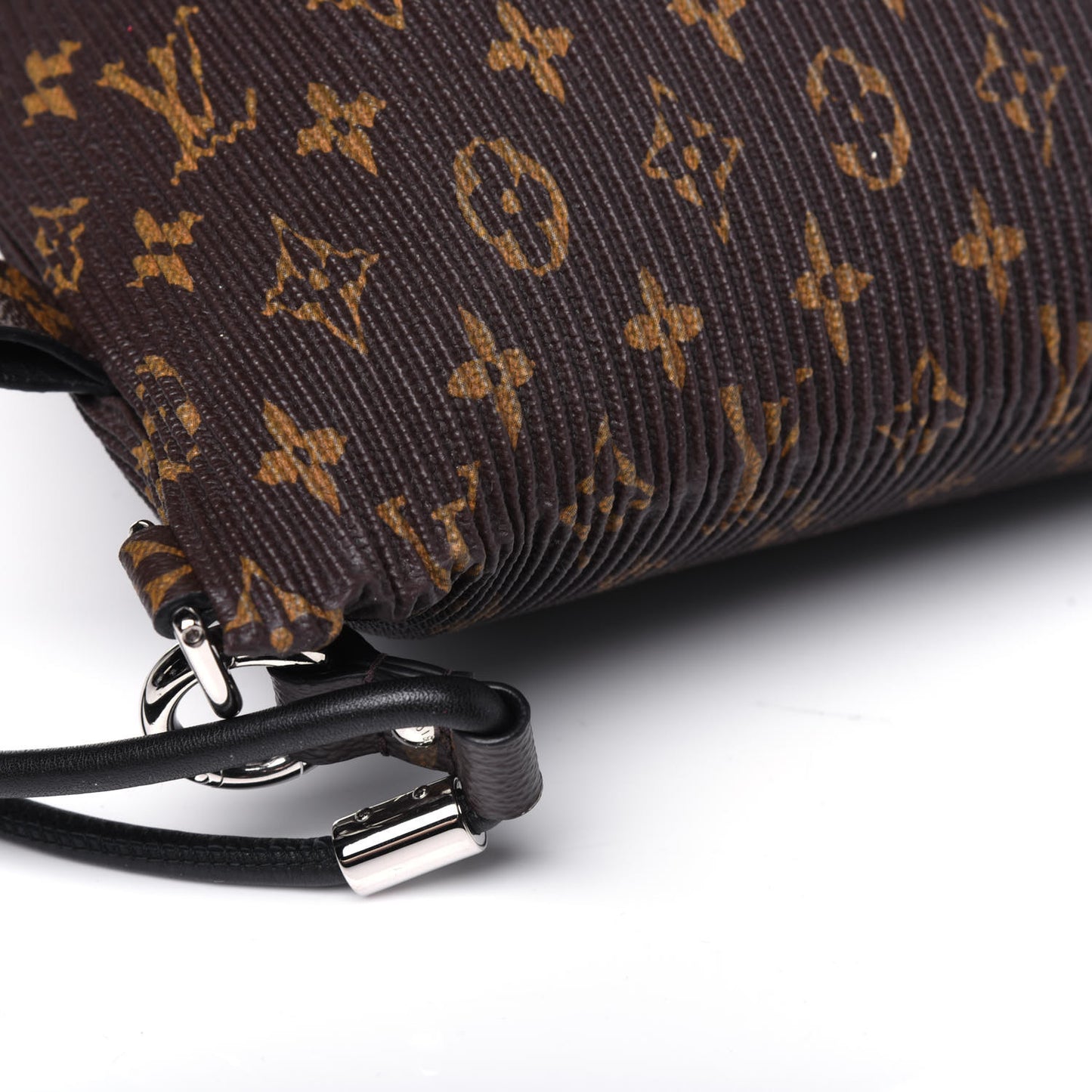 Monogram Canvas Pleated Explorer Bag MM