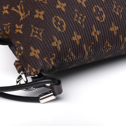 Louis Vuitton Monogram Canvas Pleated Explorer Bag MM 6 of 10