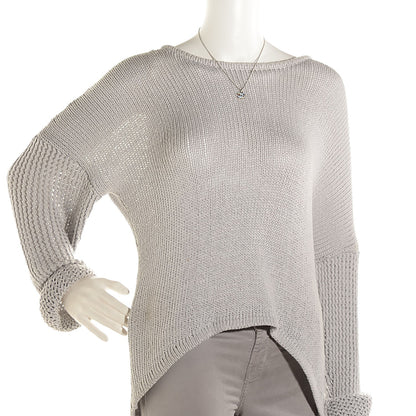 Chanel Crystal Timeless CC Necklace Silver 2 of 4