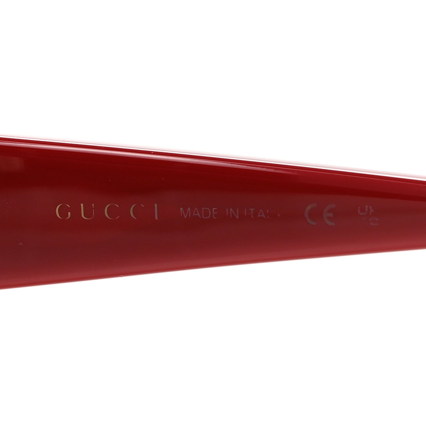Acetate Square Sunglasses GG1778S Red