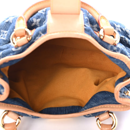 Louis Vuitton Monogram Denim Pleaty Blue 4 of 4