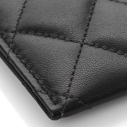 Chanel Lambskin Quilted Card Holder Black 9 of 11