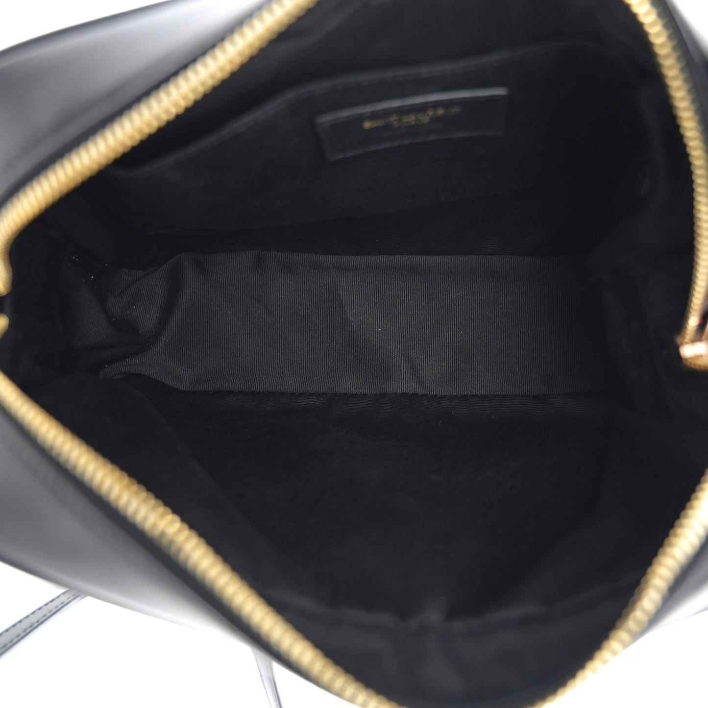 Calfskin Matelasse Monogram Lou Camera Bag Black