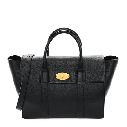 Mulberry Classic Grain Medium New Bayswater Black 1 of 9