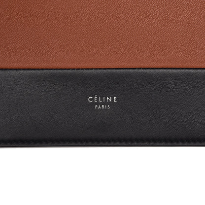 Celine Smooth Lambskin Frame Evening Chain Clutch Terracotta 6 of 8