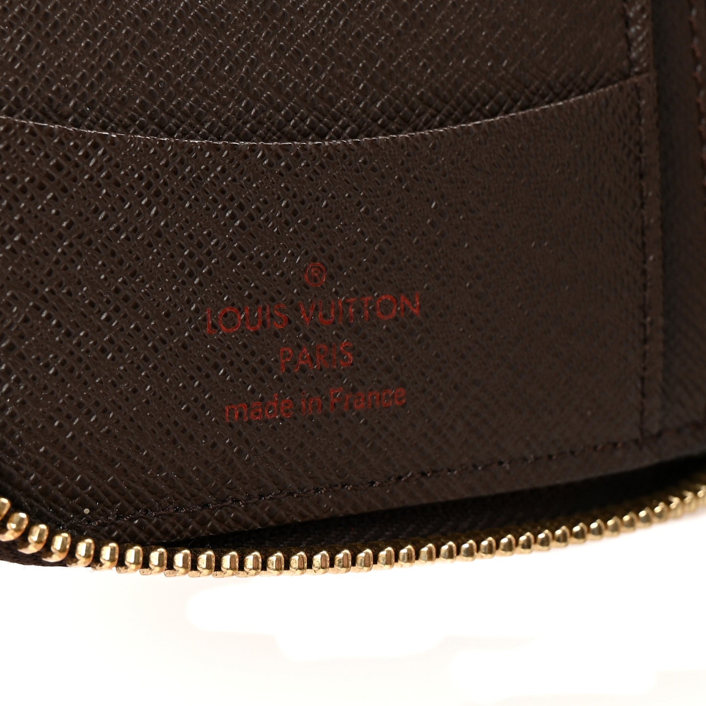 Damier Ebene Zippy Compact Wallet
