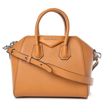 Givenchy Sugar Goatskin Mini Antigona Amber 1 of 11