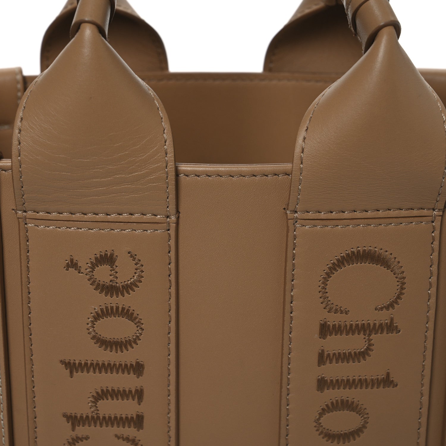Chloe Calfskin Small Woody Tote Light Tan 15 of 23