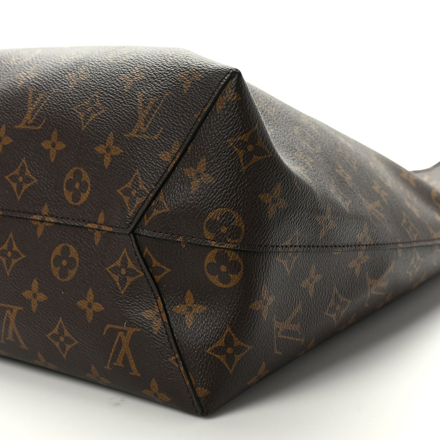 Monogram Flower Hobo Black
