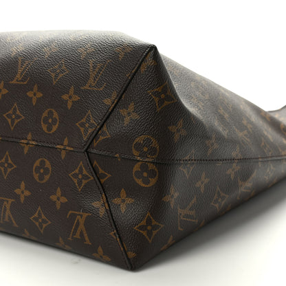 Louis Vuitton Monogram Flower Hobo Black 8 of 10