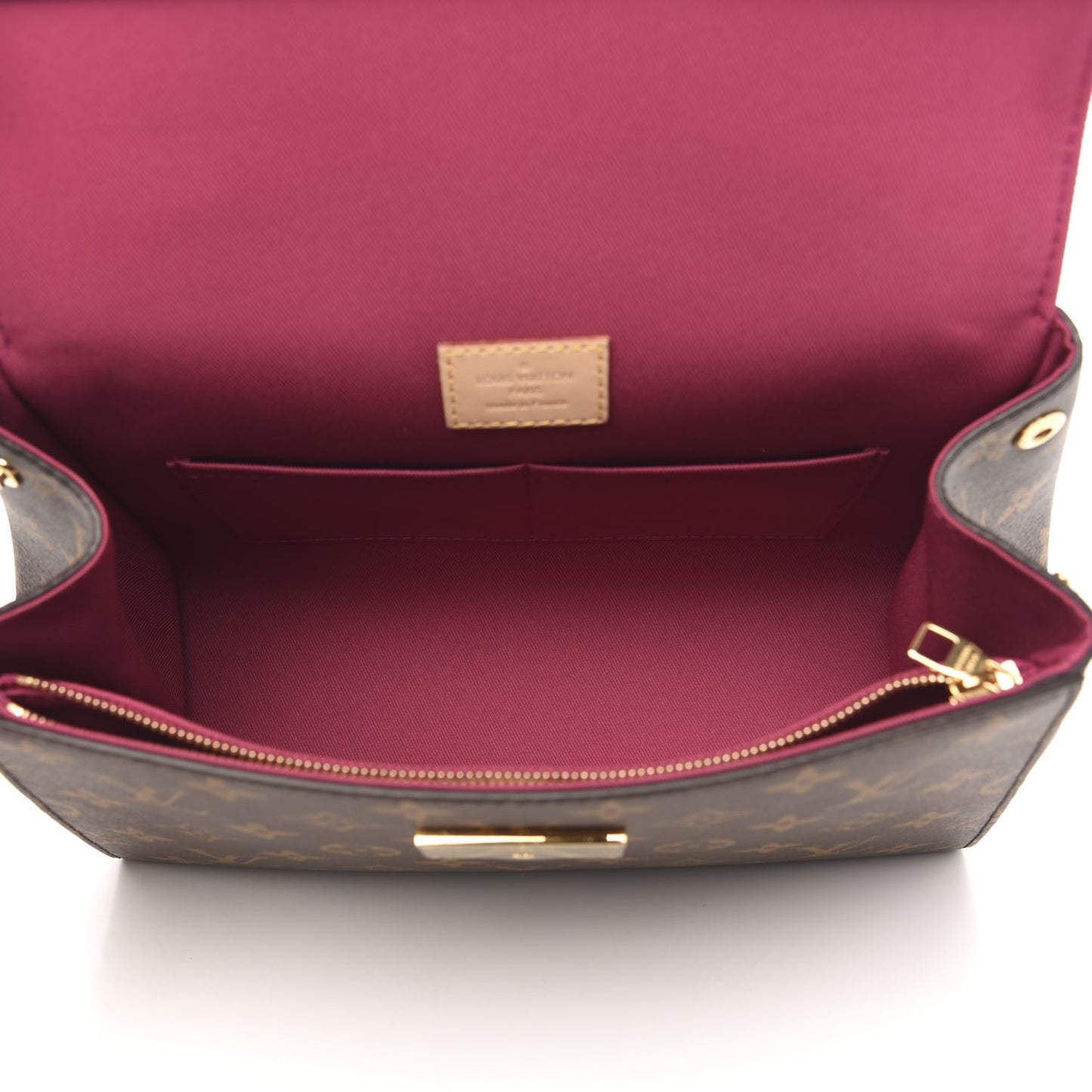 Monogram Cluny BB Bordeaux Fuchsia