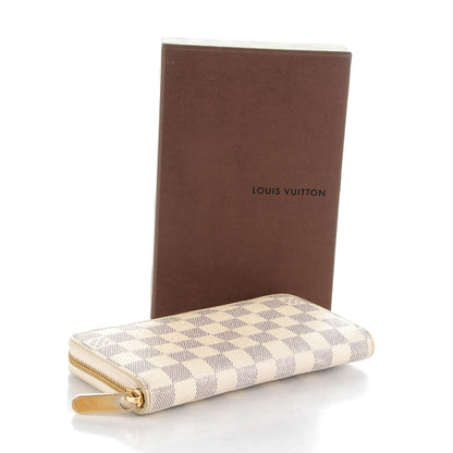 Louis Vuitton Damier Azur Zippy Wallet 4 of 7