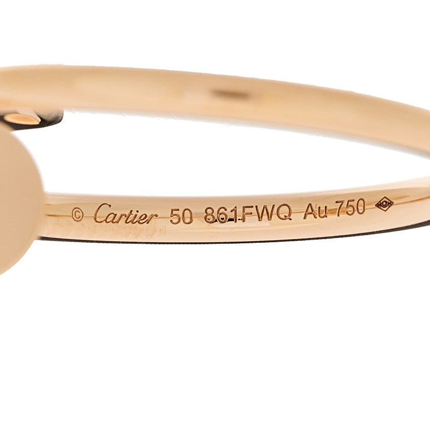 18K Yellow Gold Small Juste Un Clou Ring 50 5.25