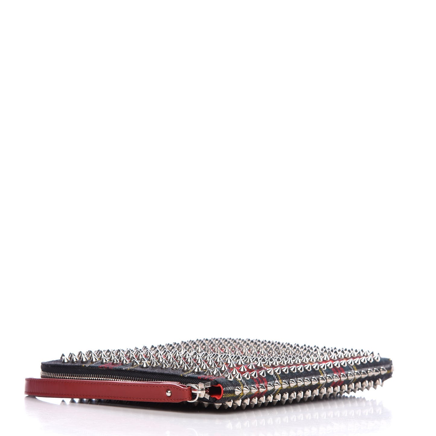 Tartan Spiked Cris iPad Case Anthracite