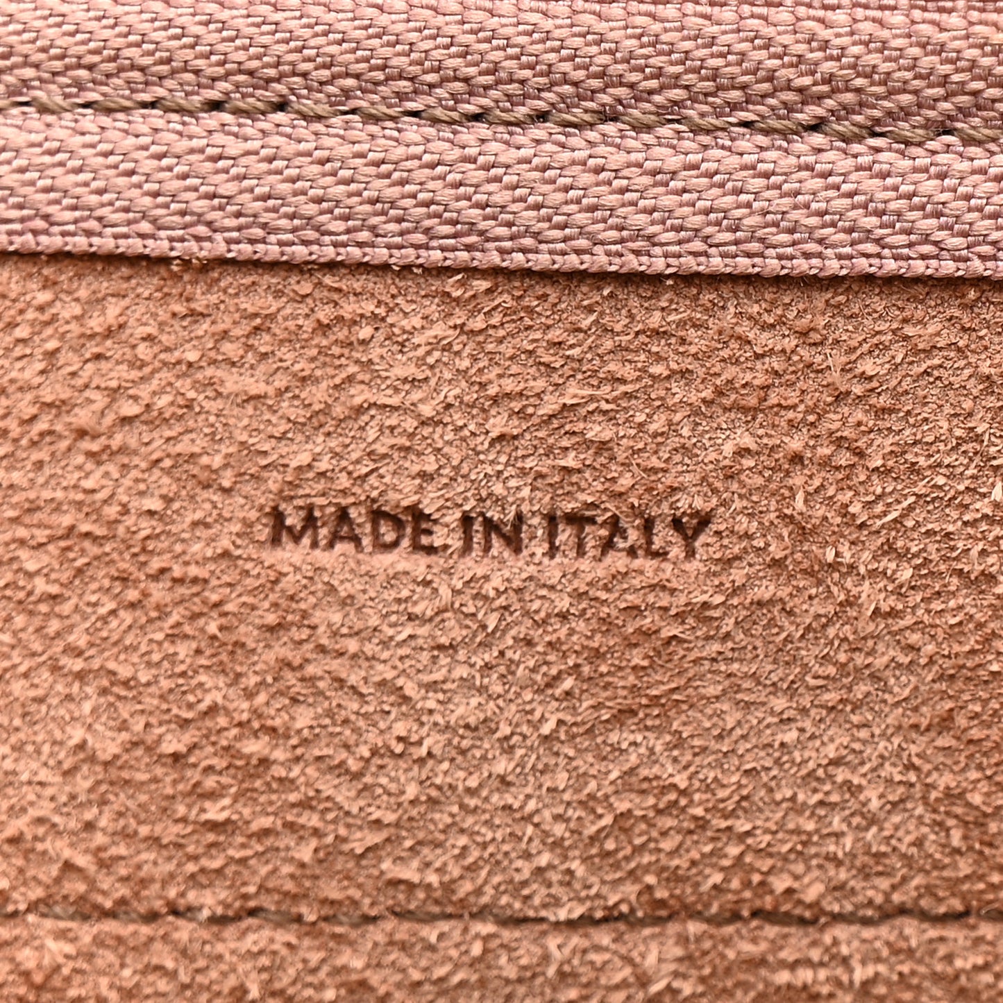 Grained Calfskin Nano Belt Bag Dark Pink
