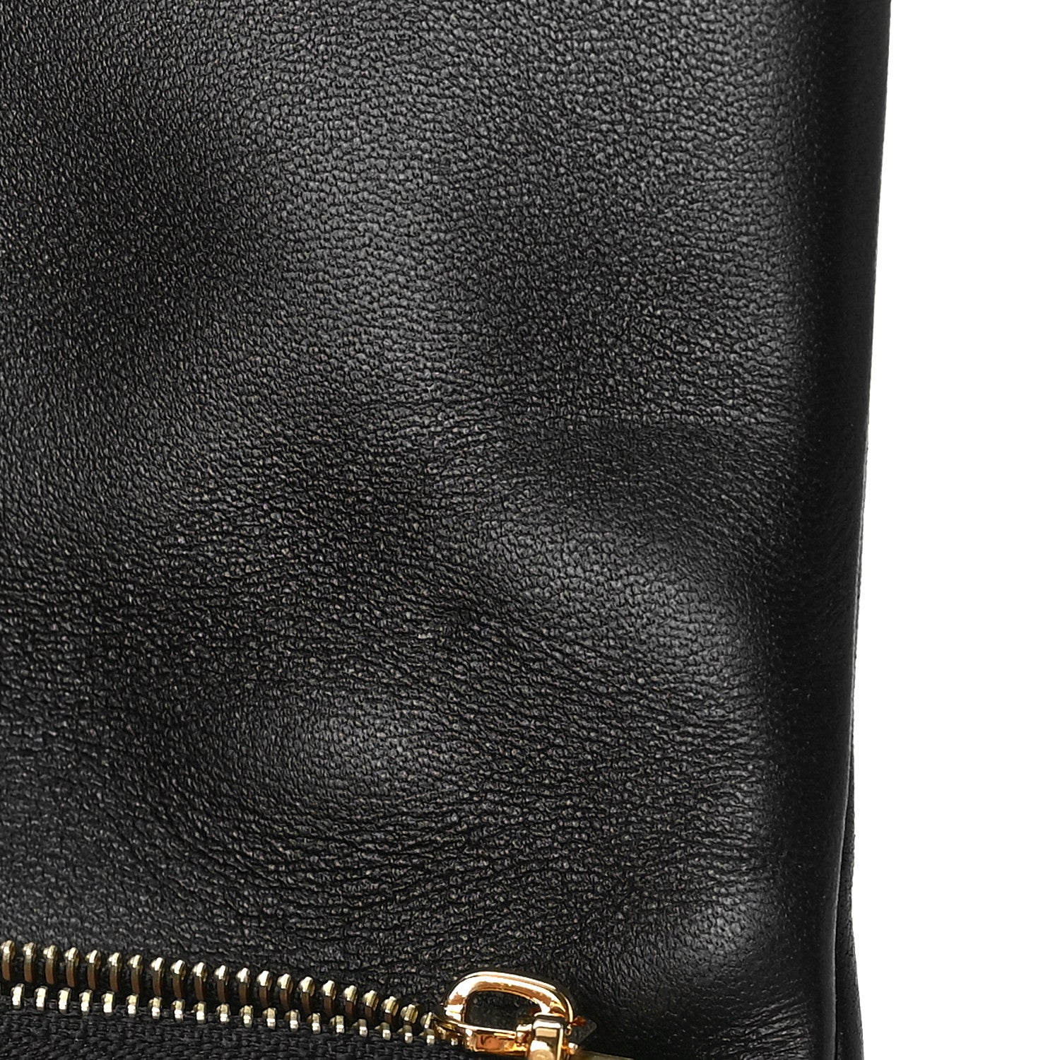 Louis Vuitton Lambskin Embossed Monogram Pochette Coussin Black 9 of 10