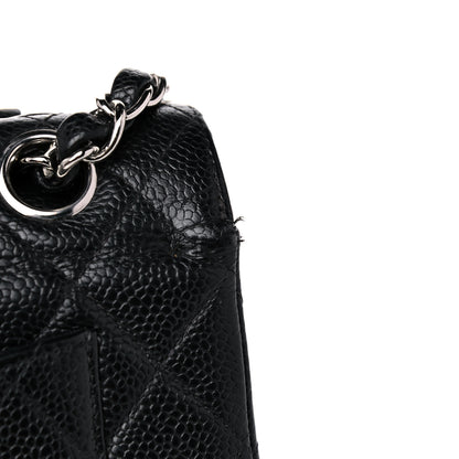 Chanel Caviar Quilted Small Double Flap Black 14 of 14
