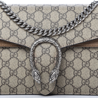 Gucci GG Supreme Monogram Small Dionysus Shoulder Bag Taupe 10 of 10