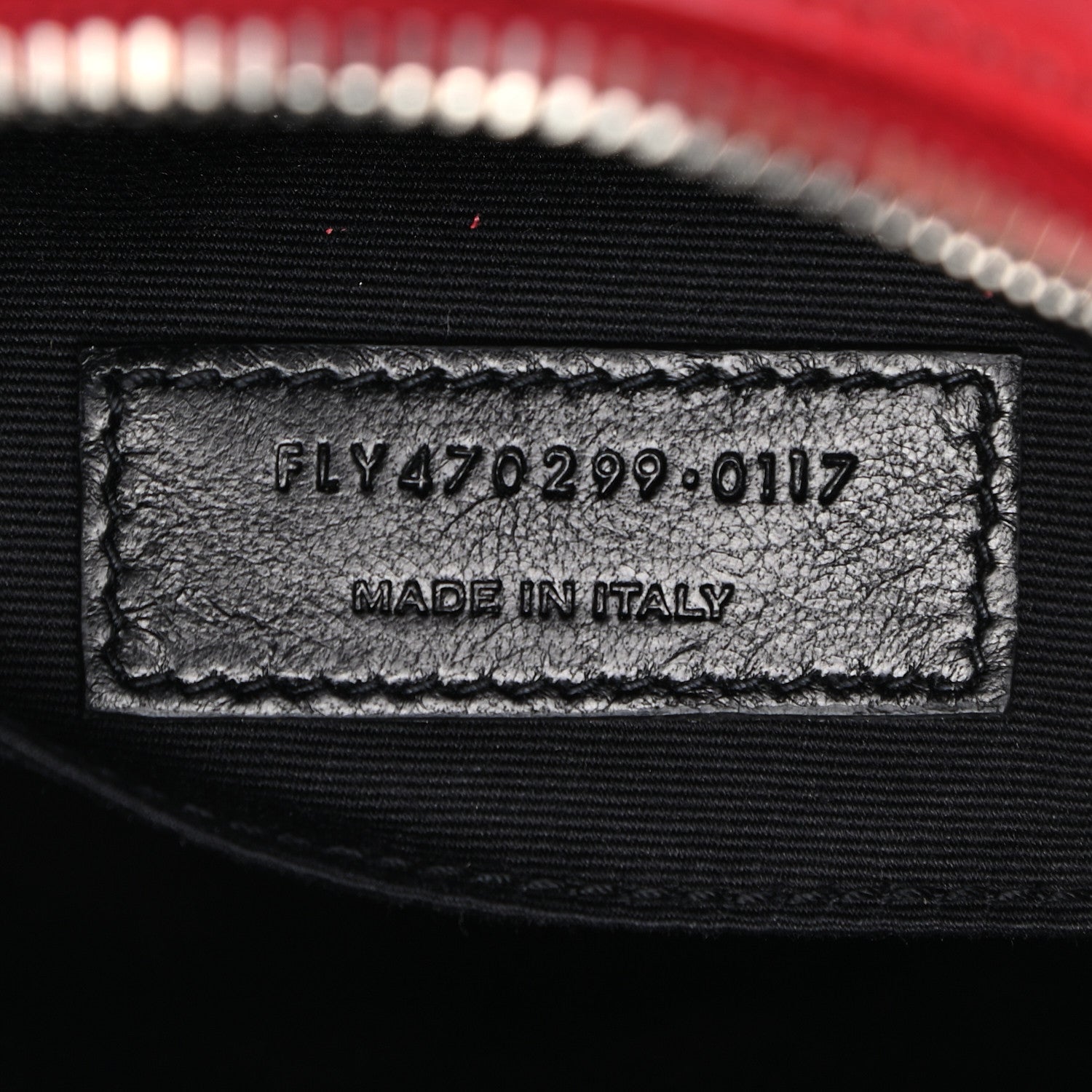 Saint Laurent Lambskin Monogram Small Lou Camera Bag Lipstick Red 6 of 9