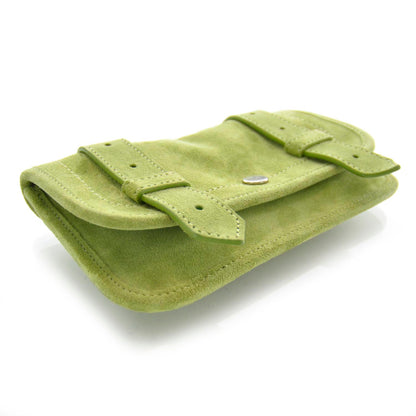 Proenza Schouler Suede PS1 Wallet Apple Green 3 of 5
