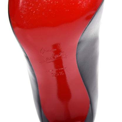 Christian Louboutin Shiny Nappa Pigalle 85 Pumps 35.5 Black 9 of 10