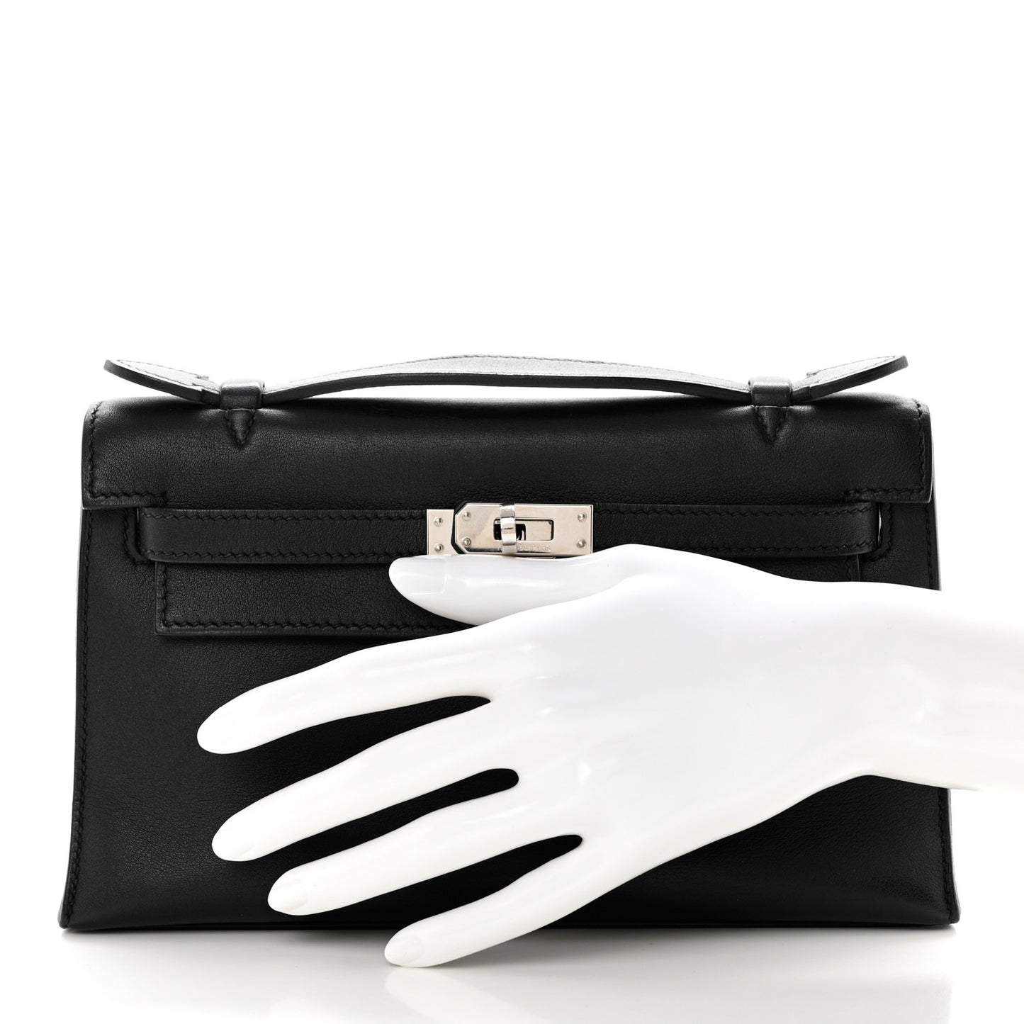 Swift Kelly Pochette Clutch Black
