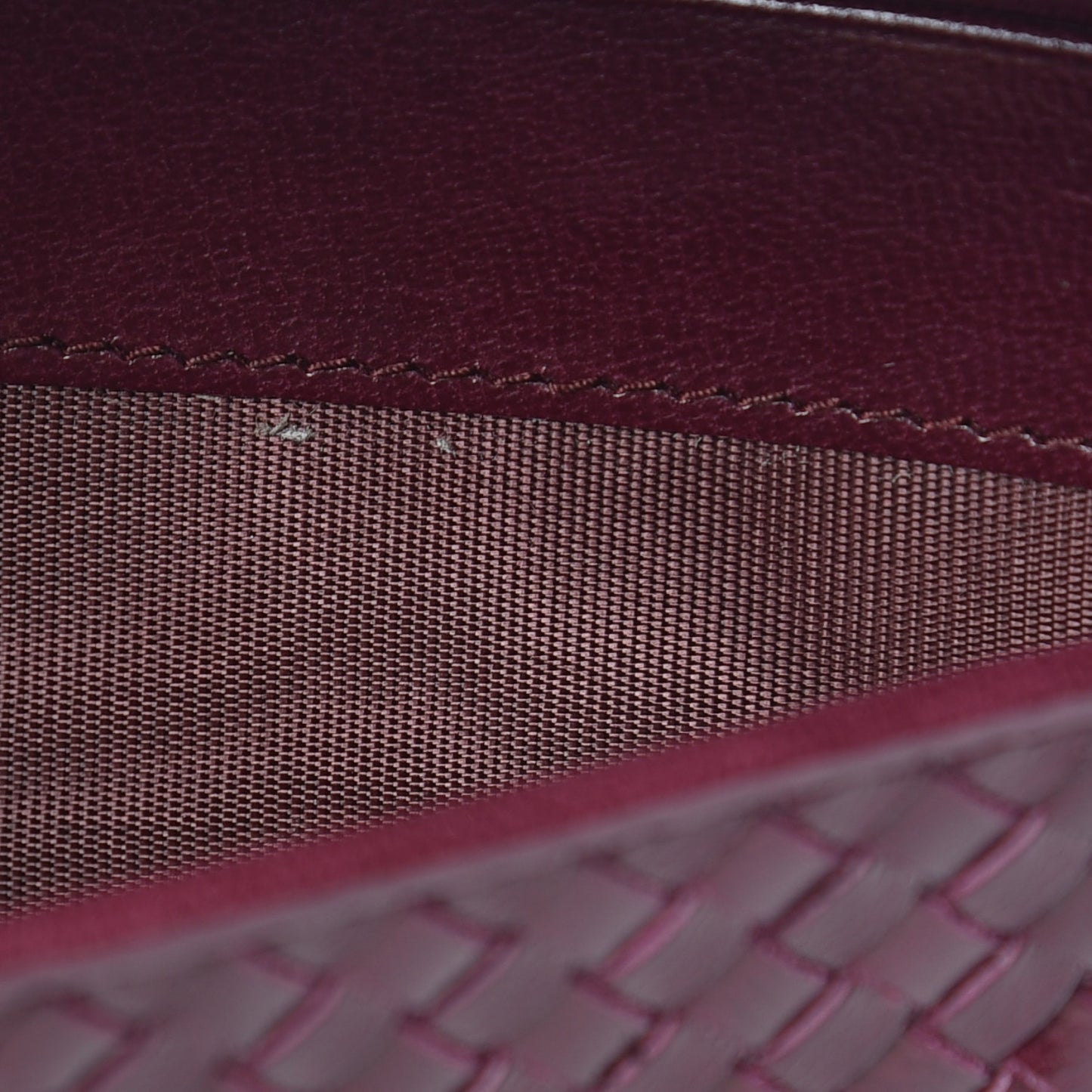 Goatskin Woven Continental Flap Wallet Ribes